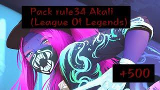 Pack de Imágenes RULE 34 de Akali (League Of Legends) por MF y DRIVE By NANIKA ECCHI