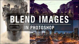 Blend multiple images in Photoshop