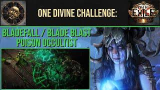 One Divine Challenge: Bladefall / Blade Blast Occultist (Path of Exile - 3.20 Sanctum League)