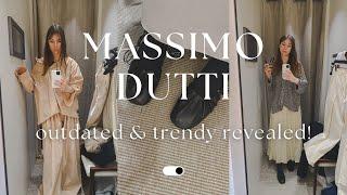 MASSIMO DUTTI STORE REVIEW | TRY ON HAUL | Amazing and Outdated Styles | Spring Outfits