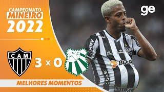 ATLÉTICO-MG 3 X 0 CALDENSE | MELHORES MOMENTOS | SEMIFINAL MINEIRO 2022 | ge.globo