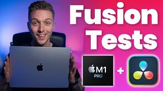 DaVinci Resolve + Fusion Tests on the M1 Pro MacBook Pro