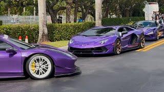 Supercar Saturdays Florida Finale Roll out December 2024 | Miami Supercar event