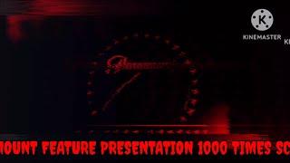 Paramount Feature Presentation 1000 Times Scarier(JUMPSCARE WARNING)