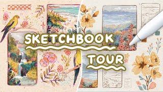  Landscapes in Procreate  Coastal Scenes Sketchbook Tour (ep.7)