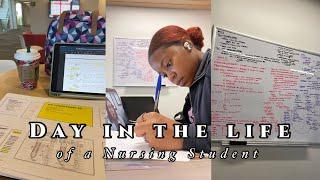 DAY IN THE LIFE OF A NURSING STUDENT | it's finals season