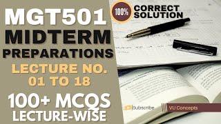 mgt501 midterm preparation 2024 | mgt501 mcqs | mgt501 midterm