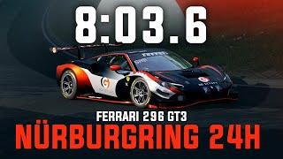 Nürburgring 24h (Nordschleife) 8:03.6 - Ferrari 296 GT3 - GO Setups | ACC 1.10