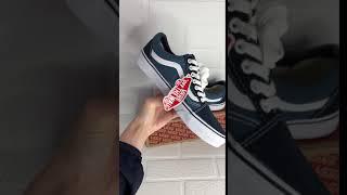 Обзор кед Vans Old Skool (синие с белым)