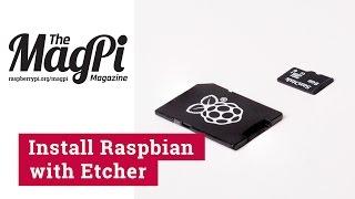 Use balenaEtcher to install operating systems onto an SD card for Raspberry Pi