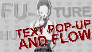 AMV Tutorial: FLOW & Text Pop-Up (SV)