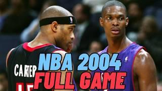 Cleveland Cavaliers VS Toronto Raptors / NBA 2004 (Full Game)