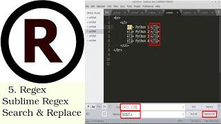 5. Sublime 3 REGEX Search, Replace, Groups Examples