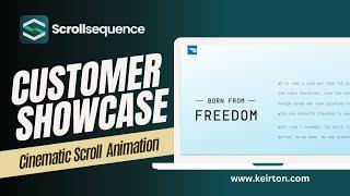 Keirton.com boosted their WordPress Game: Scroll-Triggered Animations with Scrollsequence