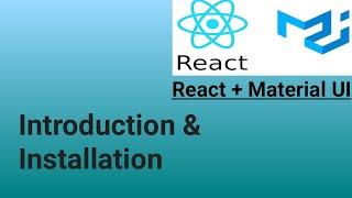 Introduction & Installation | #1 | React Material UI in Hindi