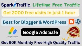 Free Website Traffic Bot | Free Traffic To Your Website | Sparktraffic Free Traffic Generator