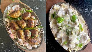 Two Mutton Recipes | Malai Mutton Nawabi Boti Sizzler | Mutton Gola Sizzler | Bakra Eid Special