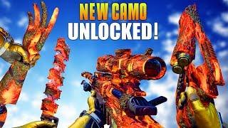 NEW CAMO UNLOCKED! (Dragon Fire Camo Gameplay & Funny Moments) Free Multiplayer Pack-A-Punch Camo!