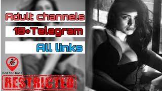 2024 Best adult telegram channel || 18+ telegram channel link || how to join 18+ adult channel