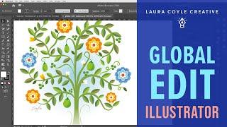 Global Edit in Adobe Illustrator