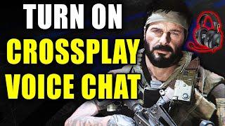 How To Turn On Crossplay Voice Chat In COD Black Ops 6 or Warzone!