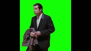 Pulp Fiction - Confused John Travolta - Green Screen