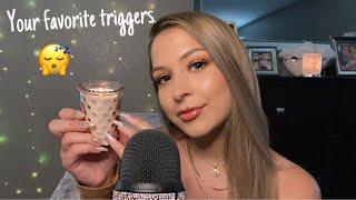 ASMR Huge Trigger Assortment for Sleep  All YOUR favorite triggers *70 triggers in 70mins*