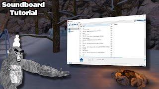 How To Get a Soundboard On Gorilla Tag! (Keybinding + More)
