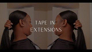 SUYYA Tape In Extensions | Fine Relaxed Hair