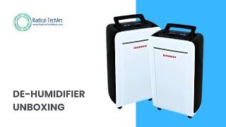 Dehumidifier Unboxing  #automation #industrial RadicalTechArt I RadicalTalks I RadicalTechMart