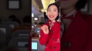 Toxic flight attendant co-workers always be like ....