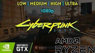 GTX 1660 - Ryzen 3 3100 | Cyberpunk 2077 - 1080p - All Settings