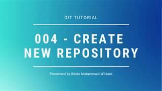 004 - Create New Repository on Github