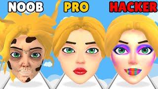 NOOB vs PRO vs HACKER in Makeover Race