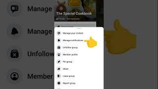 How to receive all post notifications from a Facebook group #shorts