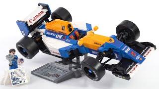 LEGO Icons Formula 1 Williams Racing FW14B & Nigel Mansell review! #NotSponsored 10353