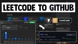 Sync Leetcode with GitHub  || Leetcode