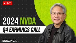  WATCH LIVE: Nvidia Q4 2024 Earnings Call | $NVDA