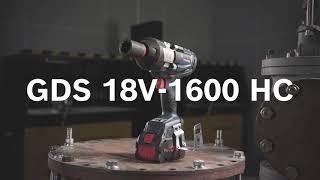 Bosch GDS 18V-1600 HC 18V Cordless Brushless Impact Wrench BITURBO (Bare Tool) [Gold Apex]