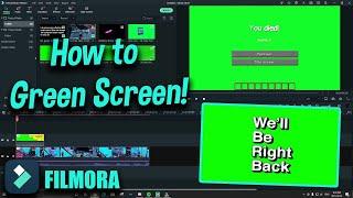 Green Screen Tutorial and *BEST* Green Screen Effects! | Filmora X