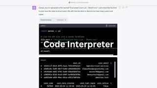 OpenAI Code Interpreter's Most Practical Use Case