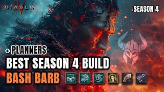 THE BEST BUILD FOR SEASON 4 - BASH BARB KING in-depth Guide