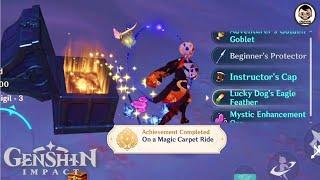 Unlock the Secret of "On A Magic Carpet Ride": Discover the Hidden Achievement | Genshin Impact 3.4