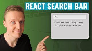 Autocomplete Search in React JS - Build It Yourself