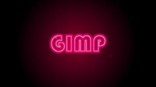 GIMP Tutorial - Neon Light Text Effect | Photoshop Alternative | #74