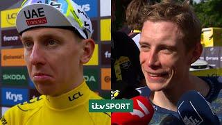 "To only lose 25 seconds is a good day for me ! - Jonas Vingegaard after Stage 6 of Tour de France