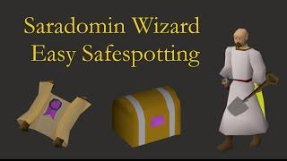 OSRS Saradomin Wizard Safespot Guide (Hard Clue Scrolls)