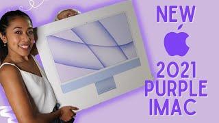 2021 Apple Purple M1 iMac Unboxing & First Impressions