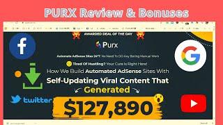 Purx Review + Purx Bonus package & Demo