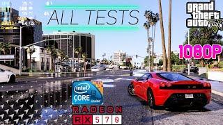 GTA V: i3 9100F | RX 570 | Benchmarks + Best Settings | Everything Tested